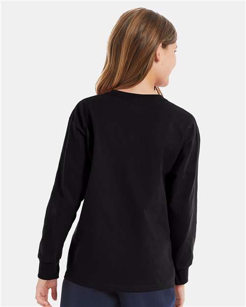 Hanes Youth Authentic Long Sleeve T-Shirt 5546