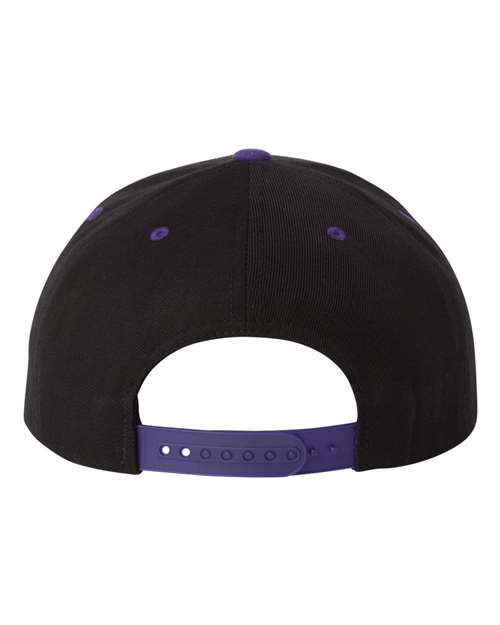 YP Classics Premium Flat Bill Snapback Cap 6089M - HatFlow Company