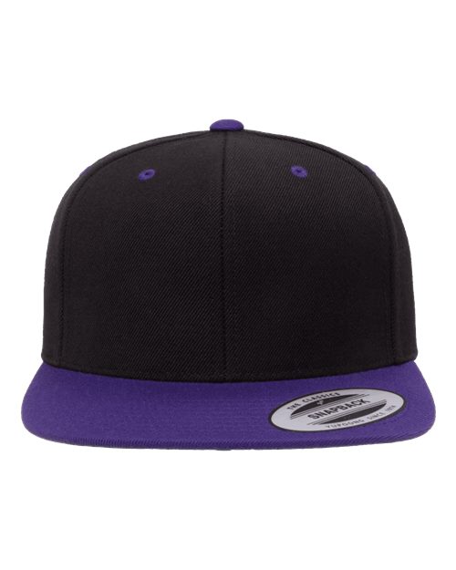 YP Classics Premium Flat Bill Snapback Cap 6089M - HatFlow Company