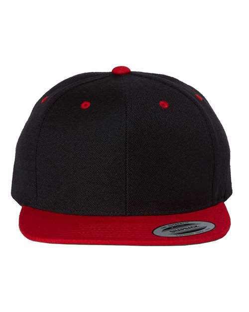 YP Classics Premium Flat Bill Snapback Cap 6089M - HatFlow Company