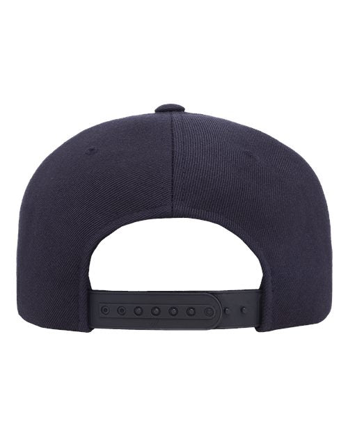 YP Classics Premium Flat Bill Snapback Cap 6089M - HatFlow Company
