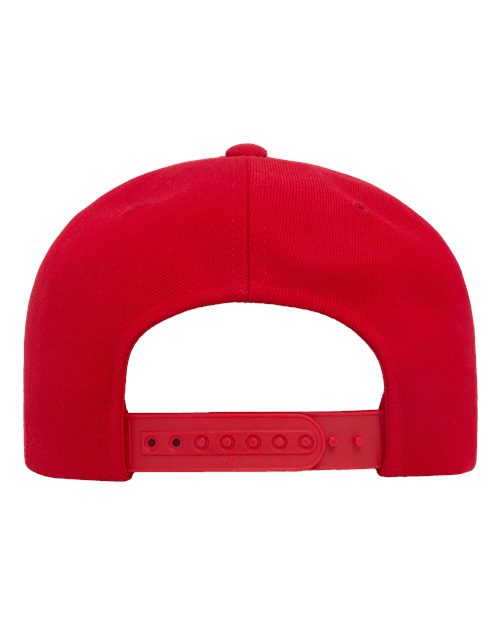 YP Classics Premium Flat Bill Snapback Cap 6089M - HatFlow Company