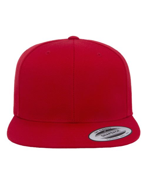 YP Classics Premium Flat Bill Snapback Cap 6089M - HatFlow Company
