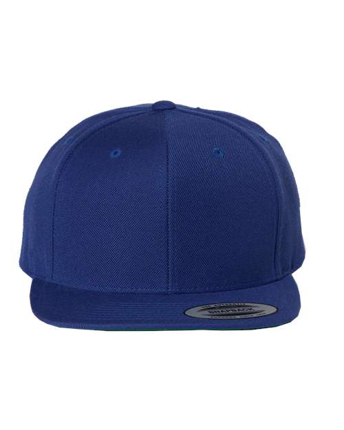 YP Classics Premium Flat Bill Snapback Cap 6089M - HatFlow Company