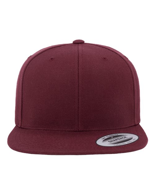 YP Classics Premium Flat Bill Snapback Cap 6089M - HatFlow Company