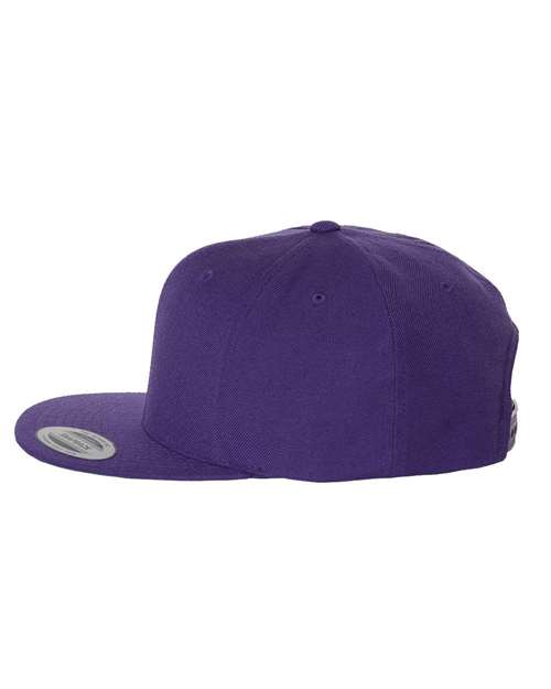 YP Classics Premium Flat Bill Snapback Cap 6089M - HatFlow Company