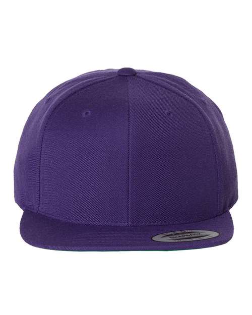 YP Classics Premium Flat Bill Snapback Cap 6089M - HatFlow Company