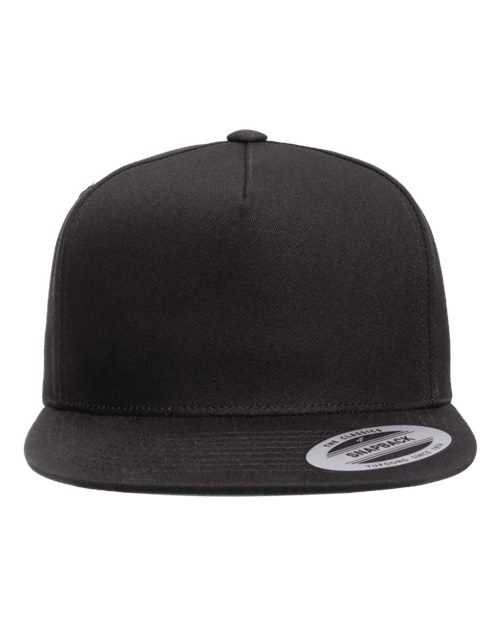 YP Classics Five-Panel Cotton Twill Snapback Cap 6007 - HatFlow Company