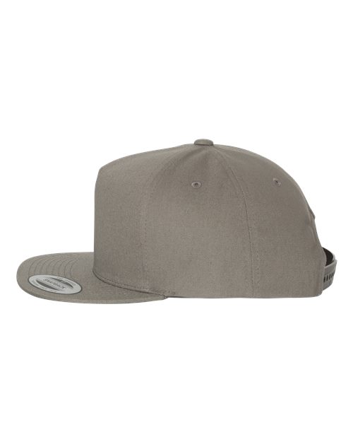 YP Classics Five-Panel Cotton Twill Snapback Cap 6007 - HatFlow Company