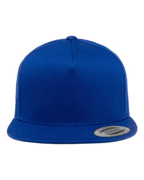 YP Classics Five-Panel Cotton Twill Snapback Cap 6007 - HatFlow Company