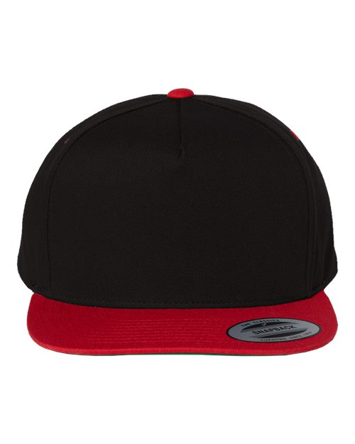 YP Classics Five-Panel Cotton Twill Snapback Cap 6007 - HatFlow Company