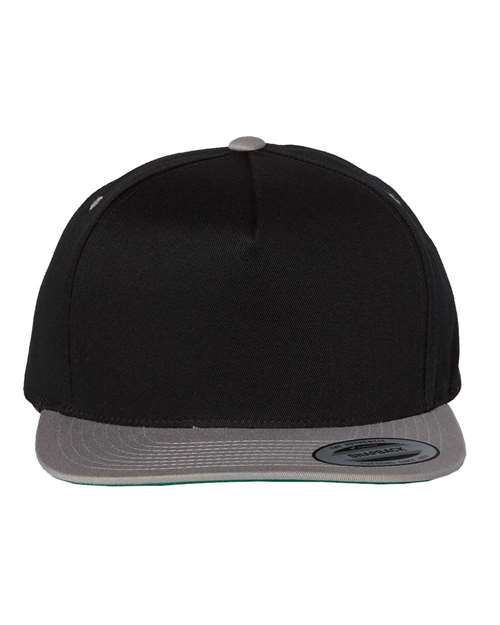 YP Classics Five-Panel Cotton Twill Snapback Cap 6007 - HatFlow Company