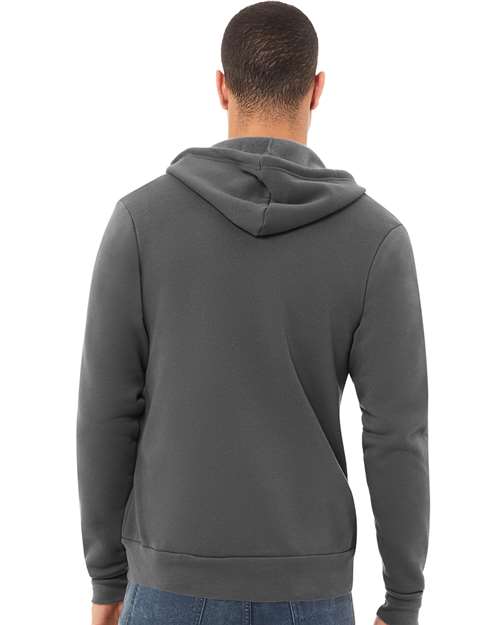 BELLA + CANVAS Unisex Sponge Fleece Full-Zip Hoodie Sweatshirt 3739 - HatFlow Company