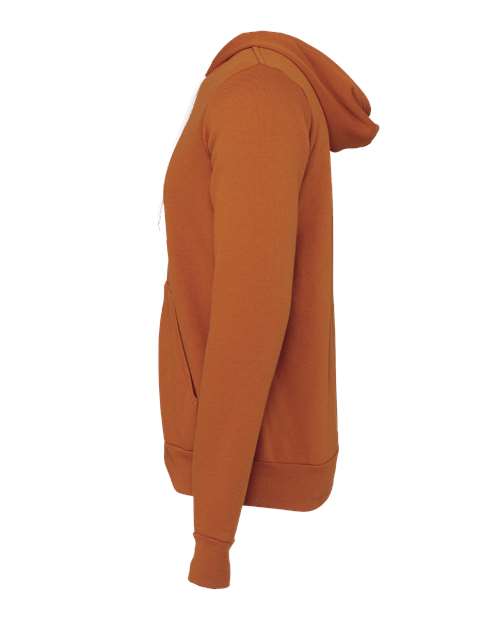 BELLA + CANVAS Unisex Sponge Fleece Full-Zip Hoodie Sweatshirt 3739 - HatFlow Company
