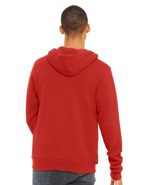 BELLA + CANVAS Unisex Sponge Fleece Full-Zip Hoodie Sweatshirt 3739 - HatFlow Company