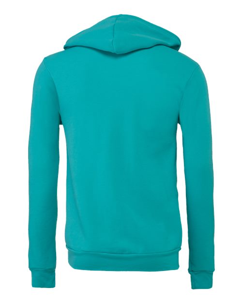 BELLA + CANVAS Unisex Sponge Fleece Full-Zip Hoodie Sweatshirt 3739 - HatFlow Company