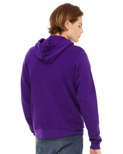 BELLA + CANVAS Unisex Sponge Fleece Full-Zip Hoodie Sweatshirt 3739 - HatFlow Company