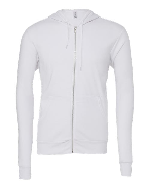BELLA + CANVAS Unisex Sponge Fleece Full-Zip Hoodie Sweatshirt 3739 - HatFlow Company
