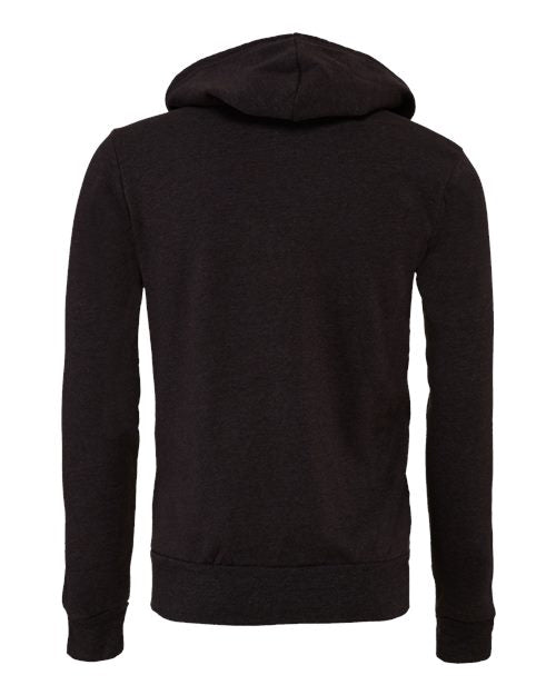 BELLA + CANVAS Unisex Sponge Fleece Full-Zip Hoodie Sweatshirt 3739 - HatFlow Company