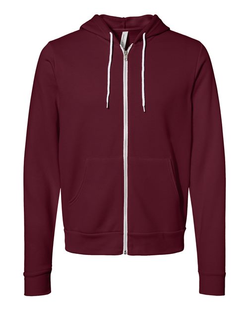 BELLA + CANVAS Unisex Sponge Fleece Full-Zip Hoodie Sweatshirt 3739 - HatFlow Company