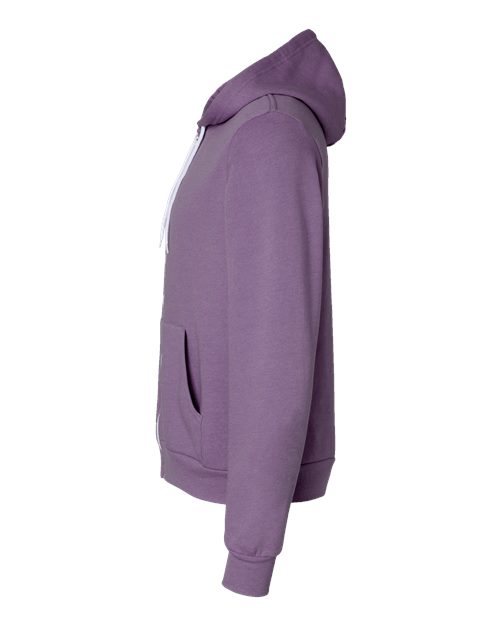 BELLA + CANVAS Unisex Sponge Fleece Full-Zip Hoodie Sweatshirt 3739 - HatFlow Company