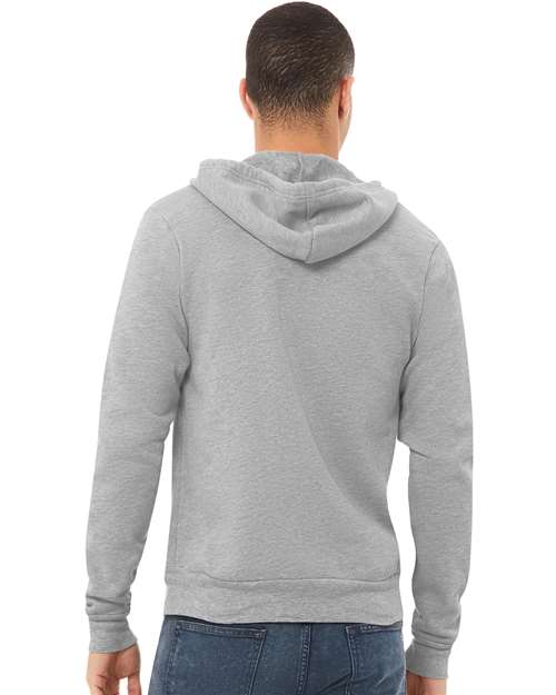 BELLA + CANVAS Unisex Sponge Fleece Full-Zip Hoodie Sweatshirt 3739 - HatFlow Company