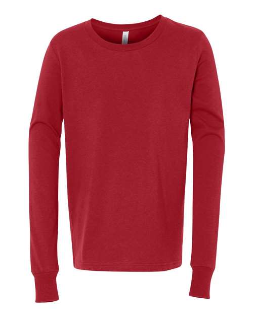 BELLA + CANVAS Youth Jersey Long Sleeve Tee 3501Y