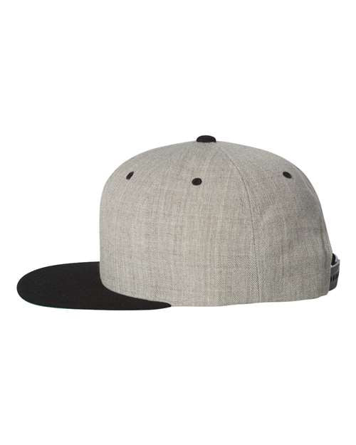 YP Classics Premium Flat Bill Snapback Cap 6089M - HatFlow Company