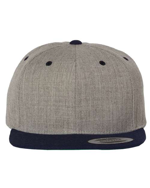 YP Classics Premium Flat Bill Snapback Cap 6089M - HatFlow Company