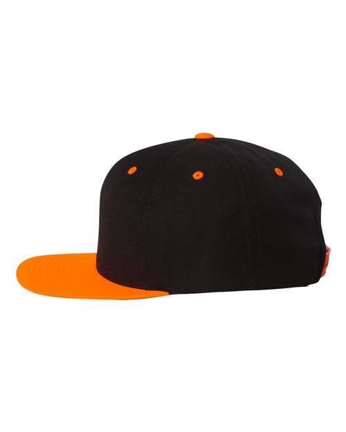 YP Classics Premium Flat Bill Snapback Cap 6089M - HatFlow Company