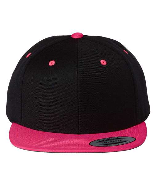 YP Classics Premium Flat Bill Snapback Cap 6089M - HatFlow Company