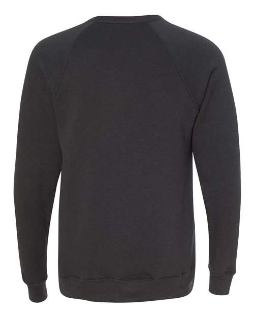 BELLA + CANVAS Unisex Sponge Fleece Raglan Crewneck Sweatshirt 3901
