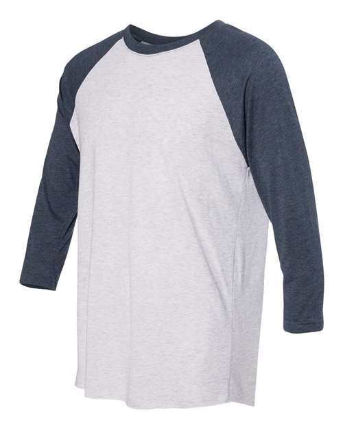 Next Level Unisex Triblend Three-Quarter Raglan T-Shirt 6051 - HatFlow Company