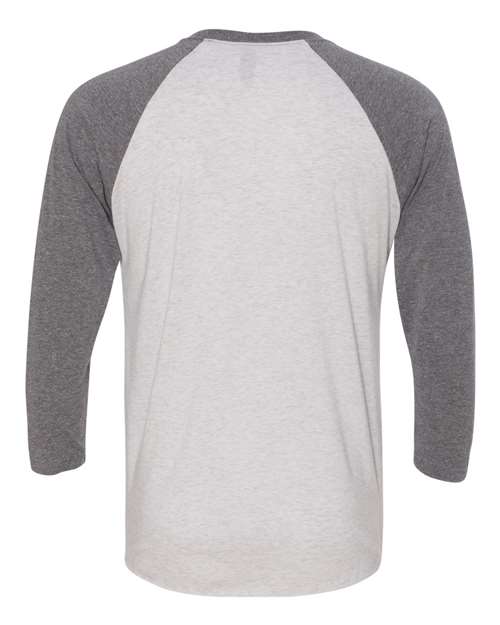 Next Level Unisex Triblend Three-Quarter Raglan T-Shirt 6051 - HatFlow Company