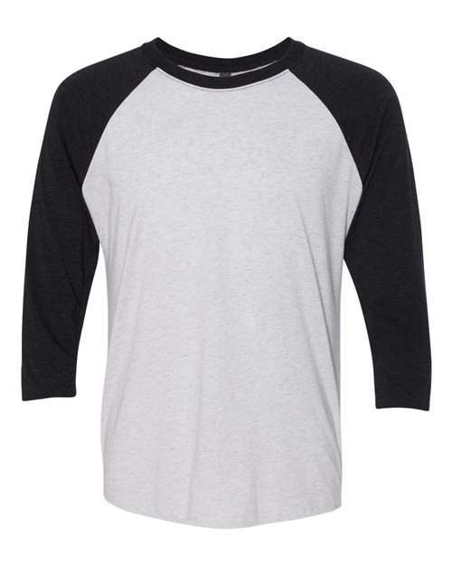 Next Level Unisex Triblend Three-Quarter Raglan T-Shirt 6051 - HatFlow Company