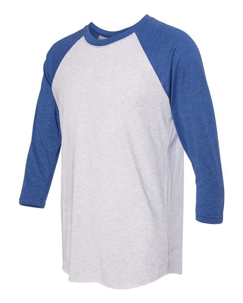 Next Level Unisex Triblend Three-Quarter Raglan T-Shirt 6051 - HatFlow Company