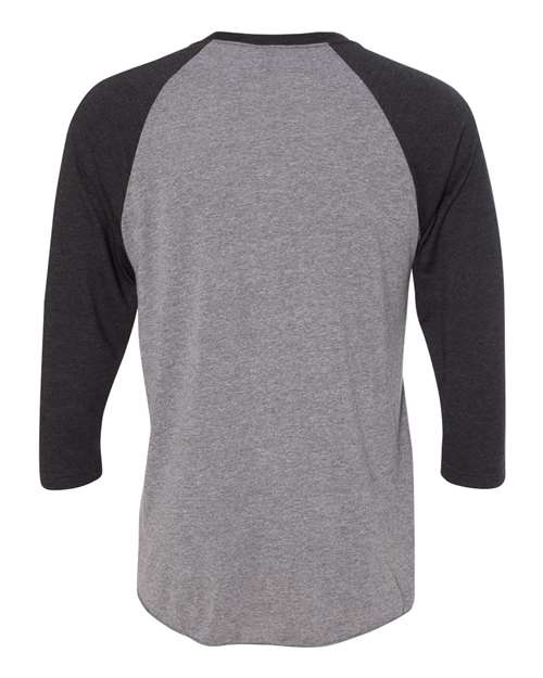 Next Level Unisex Triblend Three-Quarter Raglan T-Shirt 6051 - HatFlow Company