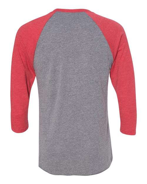 Next Level Unisex Triblend Three-Quarter Raglan T-Shirt 6051 - HatFlow Company