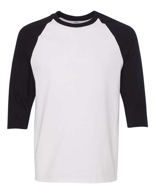 Gildan Unisex Heavy Cotton™ Raglan Three-Quarter Sleeve T-Shirt 5700 - HatFlow Company