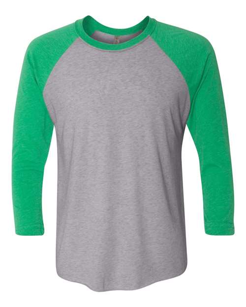 Next Level Unisex Triblend Three-Quarter Raglan T-Shirt 6051 - HatFlow Company