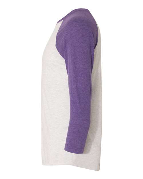 Next Level Unisex Triblend Three-Quarter Raglan T-Shirt 6051 - HatFlow Company