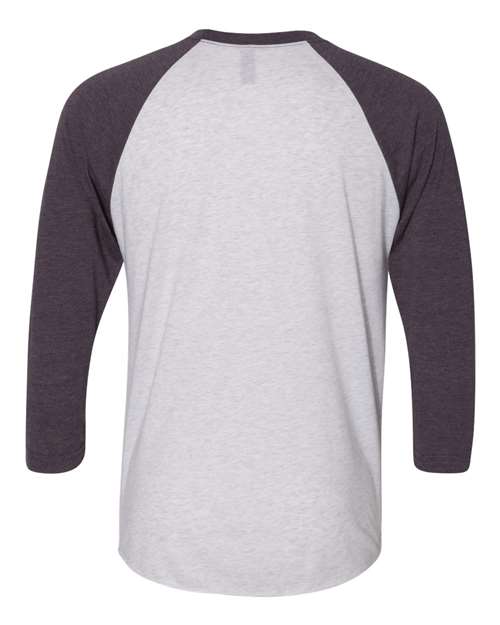Next Level Unisex Triblend Three-Quarter Raglan T-Shirt 6051 - HatFlow Company