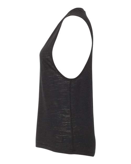 BELLA + CANVAS Women's Flowy Scoop Muscle Tank 8803