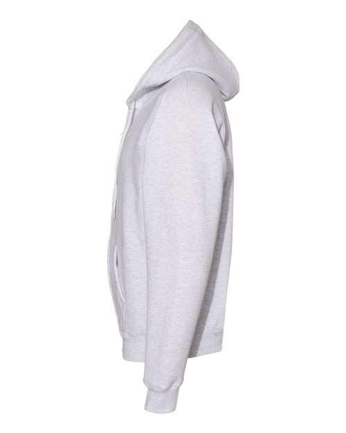 Hanes Unisex EcoSmart® Full-Zip Hooded Sweatshirt P180 - HatFlow Company