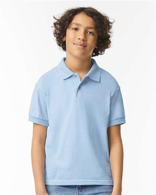 Gildan Youth DryBlend® Jersey Polo 8800B - HatFlow Company
