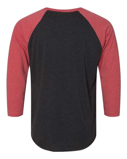 Next Level Unisex Triblend Three-Quarter Raglan T-Shirt 6051 - HatFlow Company