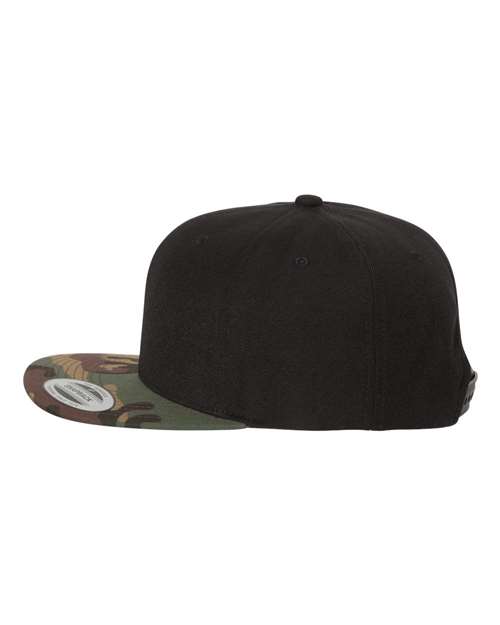 YP Classics Premium Flat Bill Snapback Cap 6089M - HatFlow Company
