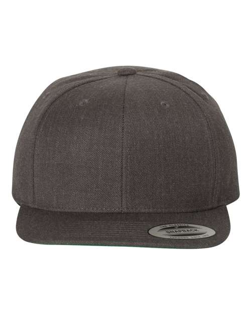 YP Classics Premium Flat Bill Snapback Cap 6089M - HatFlow Company