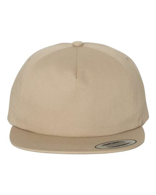 YP Classics Lightly-Structured Five-Panel Snapback Cap 6502 - HatFlow Company