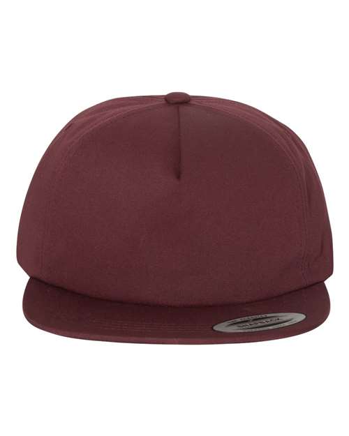 YP Classics Lightly-Structured Five-Panel Snapback Cap 6502 - HatFlow Company